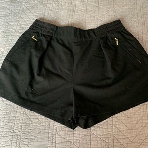 Forever21 black dress shorts